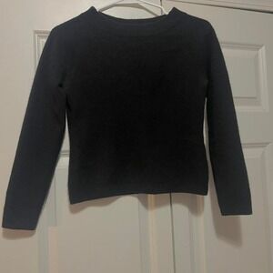 Black 100% cashmere sweater